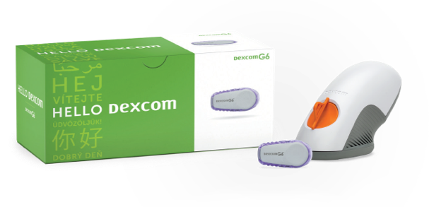 Sample Dexcom G6 Continuous Glucose Monitoring System
